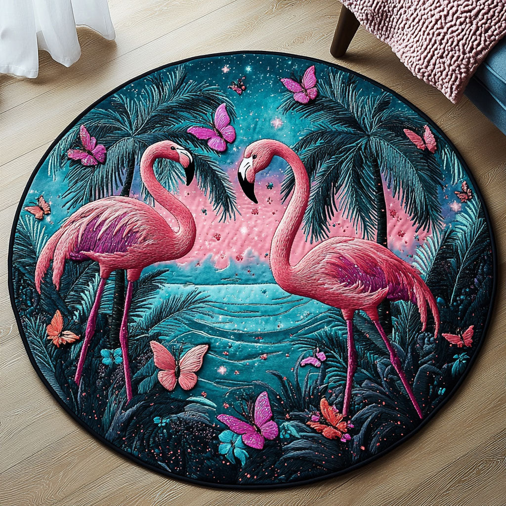 Twilight Quilted Round Mat Entryway Christmas Decor Ideas Autumn Gifts For Friends