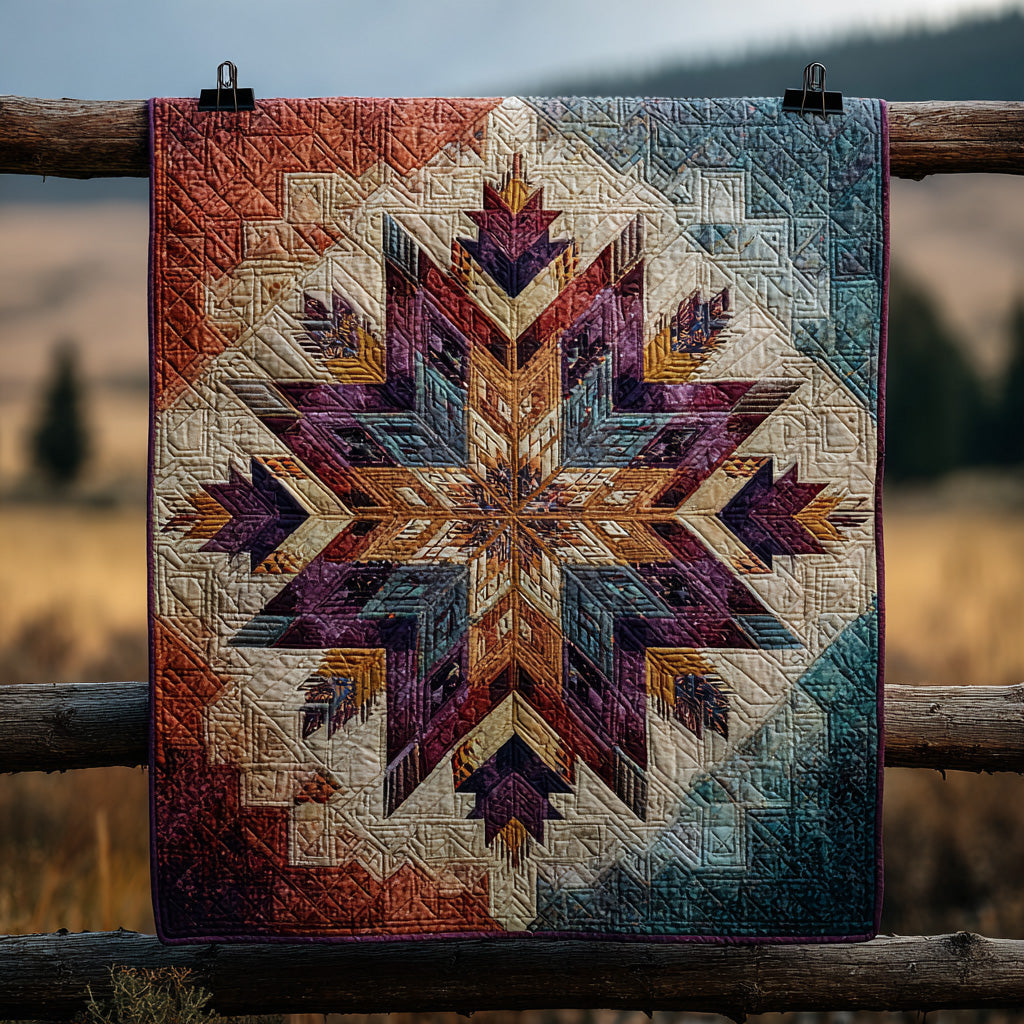 Twilight Starburst Quilted Blanket Nice Throw Blanket Butterfly Gifts For Friends