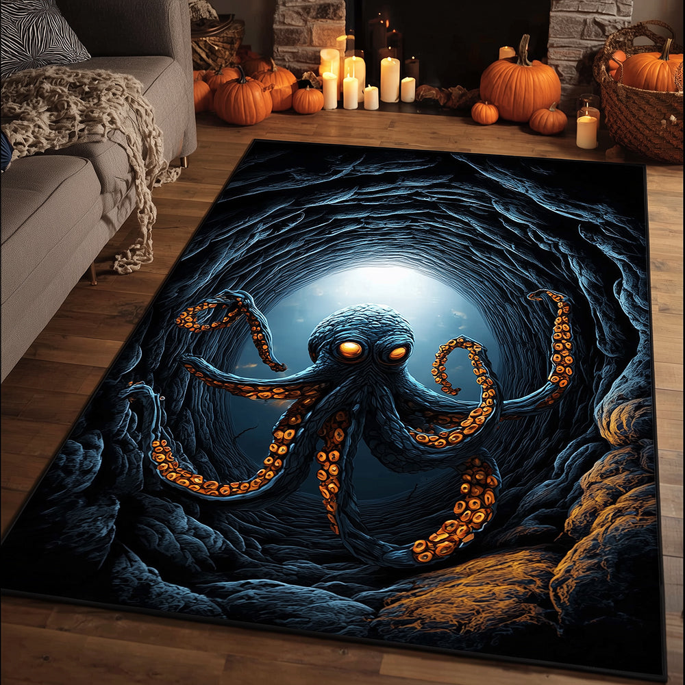 Twilight Tentacle Trap Area Rug  Bedroom Rugs Family Christmas Stockings