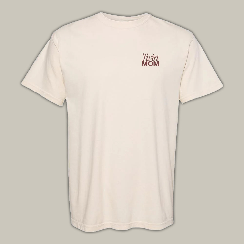 Twin Mom T-Shirt Twin Mom Meme Funny Tee Mothers Day Gifts For Mom First Time