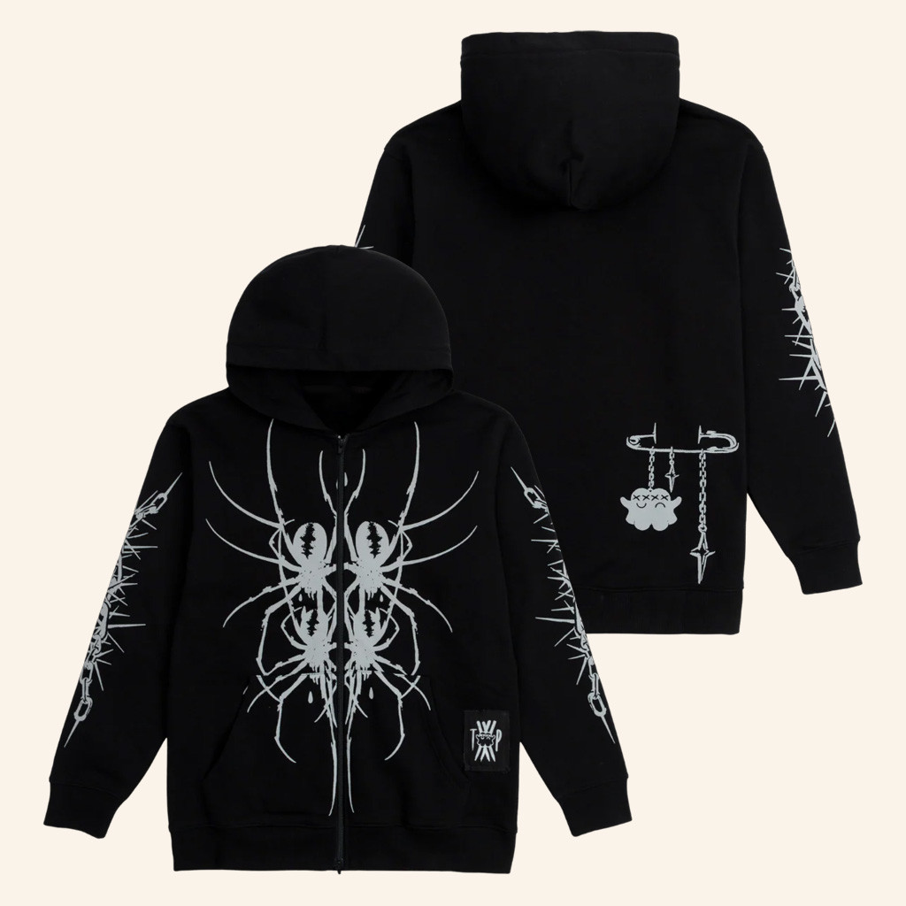 Twin Paranormal Merch Web Of Shadows Zip Up Hoodie Xmas Gifts For Brother Twin Paranormal Merch Web Of Shadows Zip Up Hoodie Xmas Gifts For Brother
