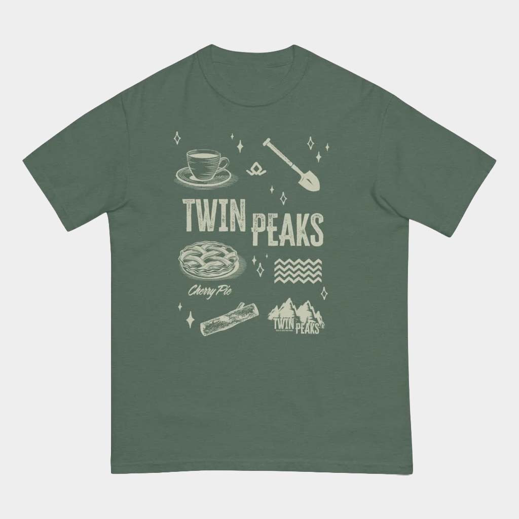 Twin Peaks Merch Twin Peaks Icons T-Shirt Birthday Gift For Sister