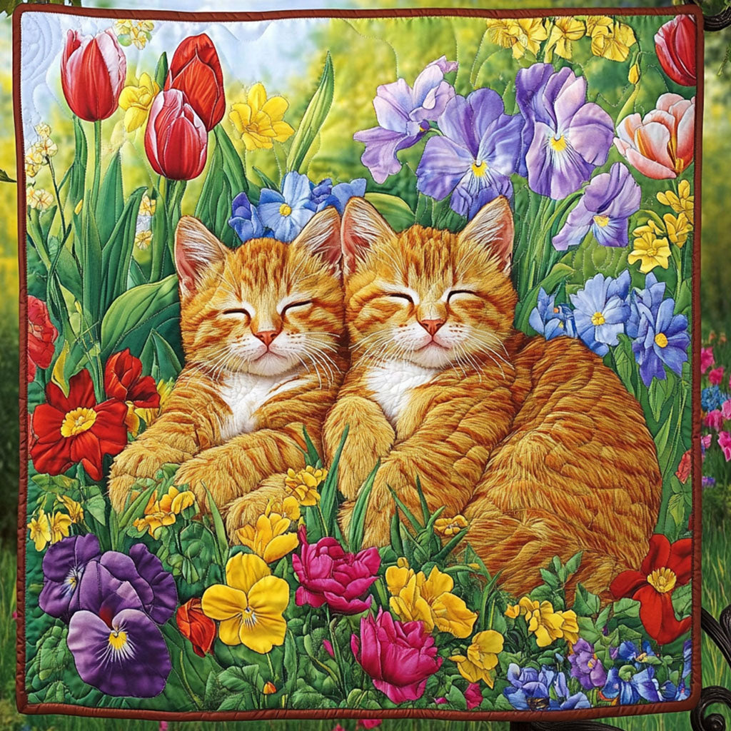 Twin Snuggle Quilted Blanket Christmas Bedroom Decor Gifts For A Cat Lover