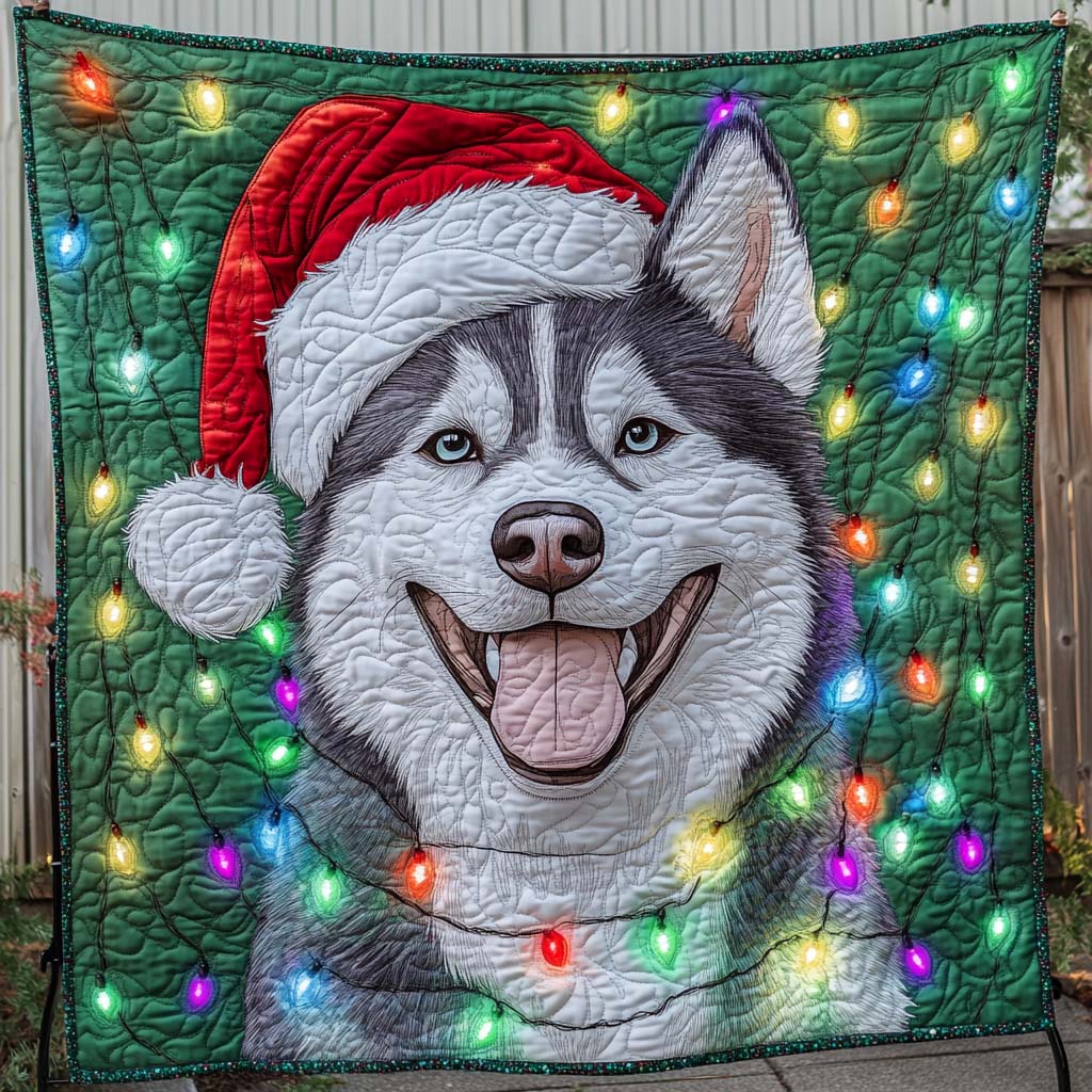 Twinkling Joy Quilted Blanket Presents For Dog Lovers