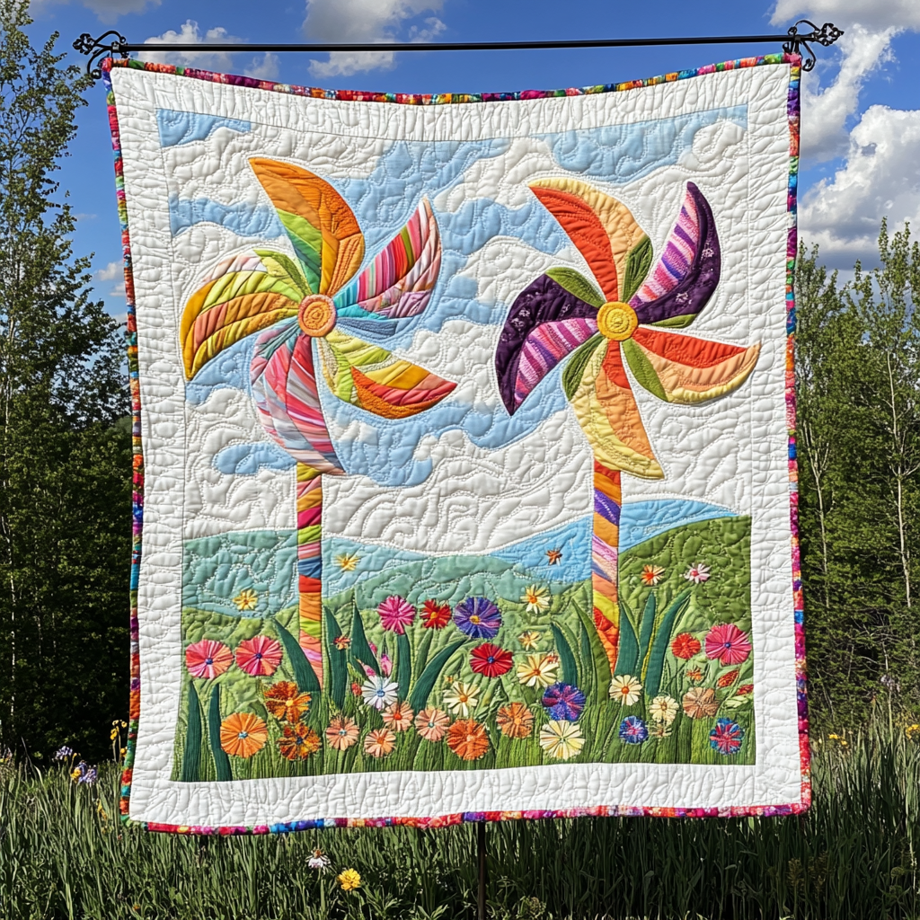 Twirl Serenity Quilted Blanket Bedroom Xmas Decor Gifts For Someone Who Loves Nature