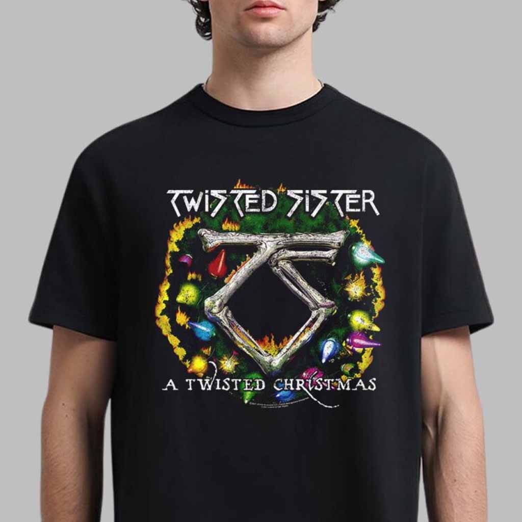 Twisted Sister A Twisted Christmas Holiday 2024 T-Shirt Gifts For Friends Twisted Sister A Twisted Christmas Holiday 2024 T-Shirt Gifts For Friends