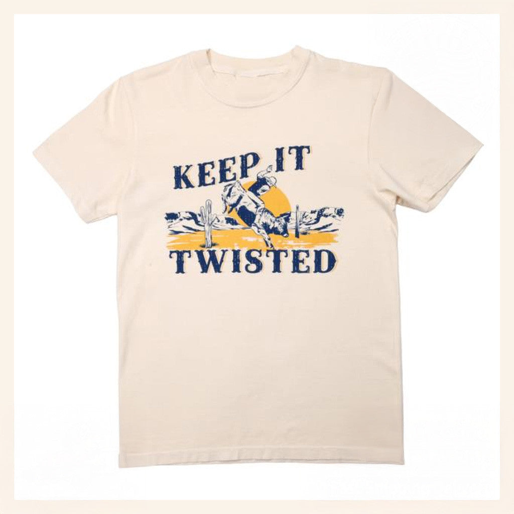 Twisted Tea Merch Keep It Twisted Western T-Shirt Gifts For Father