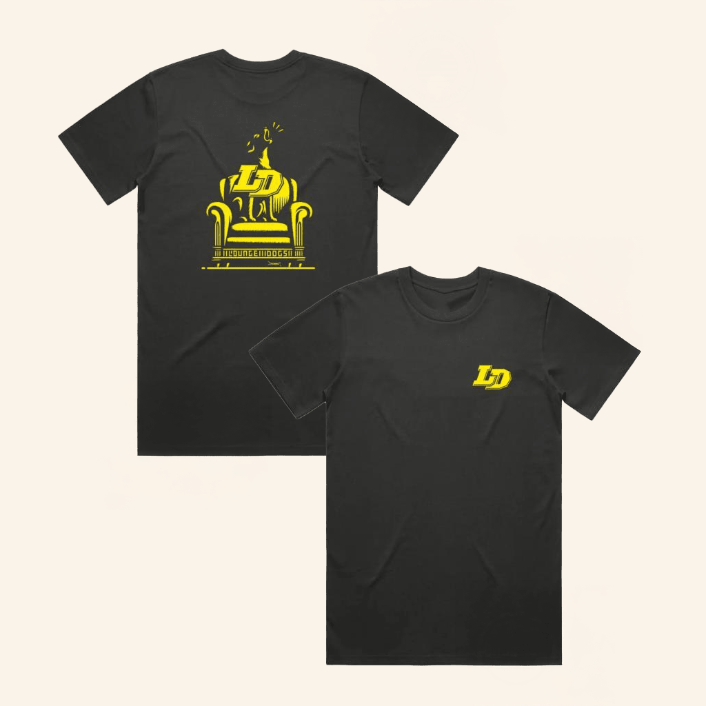 Twisted Thread Merch Lounge Dogs Shirt Yellow Wolf T-Shirt Gifts For Him Twisted Thread Merch Lounge Dogs Shirt Yellow Wolf T-Shirt Gifts For Him