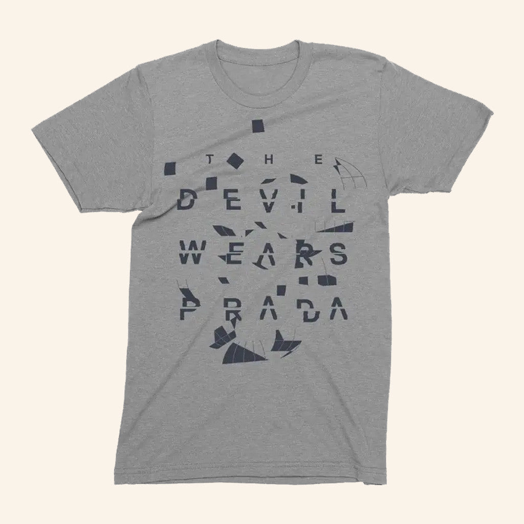 Twisted Thread Merch The Devil Wears Prada Shapes Grey T-Shirt Gifts For Him