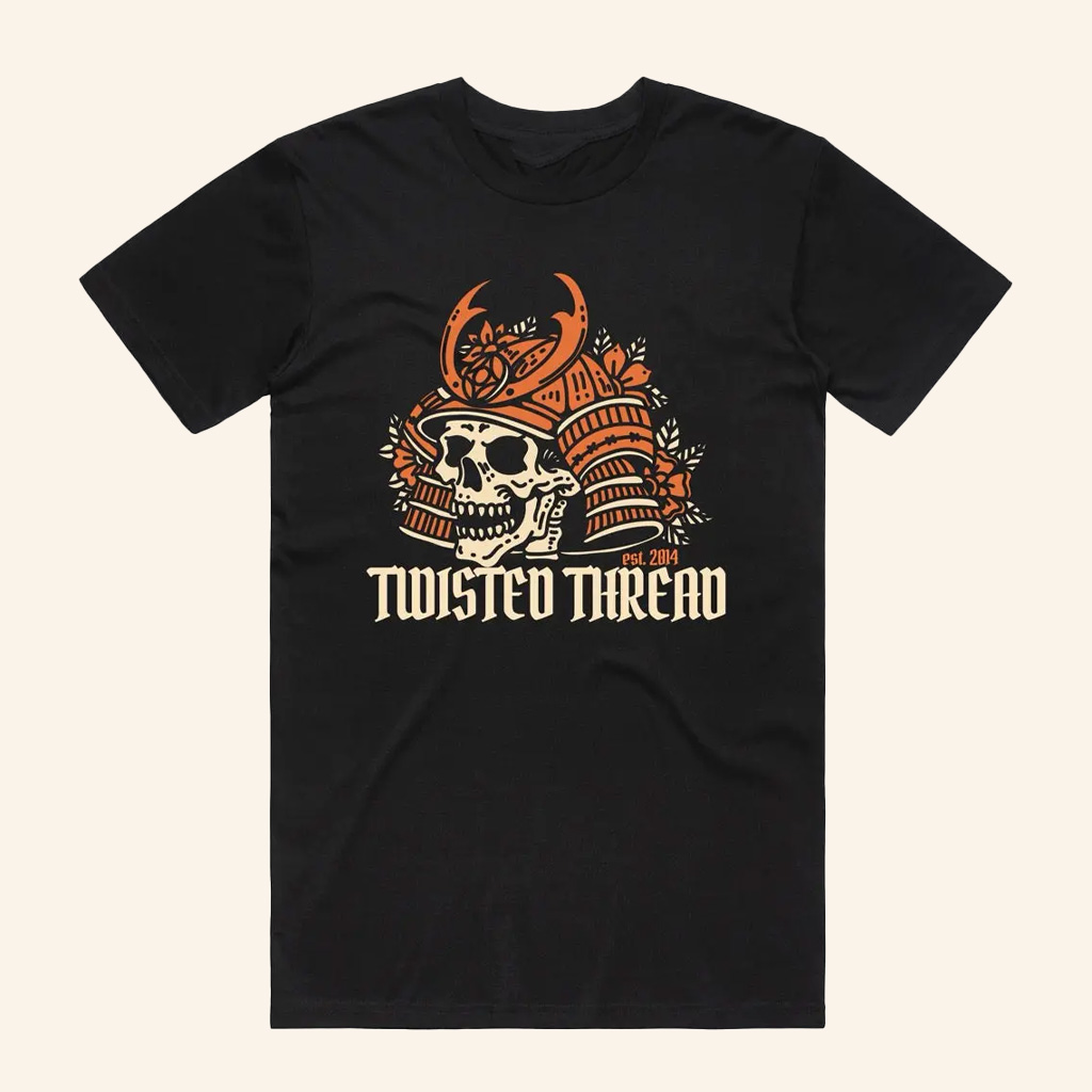 Twisted Thread Merch Twisted Thread Samurai Skull Twisted Thread T-Shirt Dad Gifts Twisted Thread Merch Twisted Thread Samurai Skull Twisted Thread T-Shirt Dad Gifts