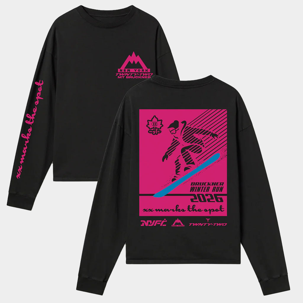 Twnty Two Merch TT Bruckner Winter Run Black Long Sleeve T-Shirt Gifts For Husband