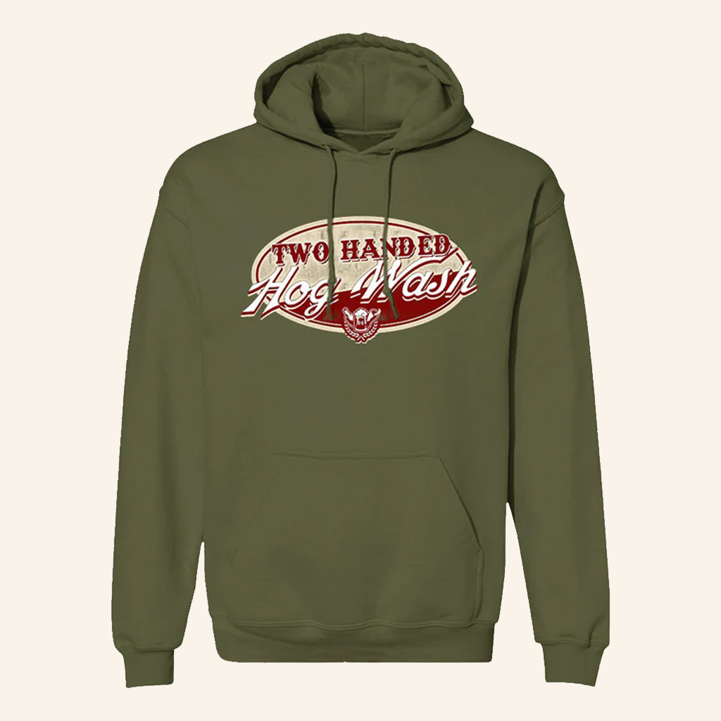 Two Handed Hog Hoodie Drinkin Bros Merch Unique Gift For Boyfriend Two Handed Hog Hoodie Drinkin Bros Merch Unique Gift For Boyfriend