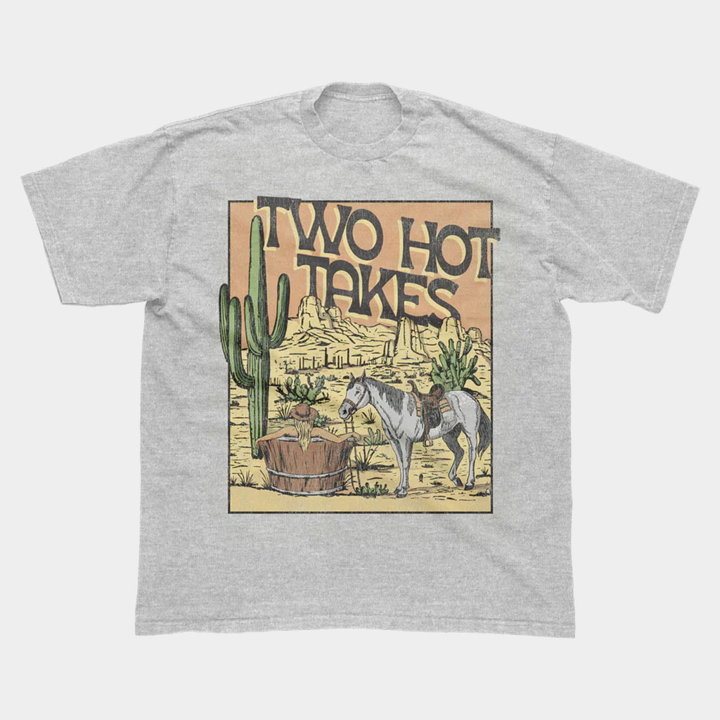 Two Hot Takes Merch Desert Horse T-Shirt Two Hot Takes Shirt Gifts For Podcast Fan