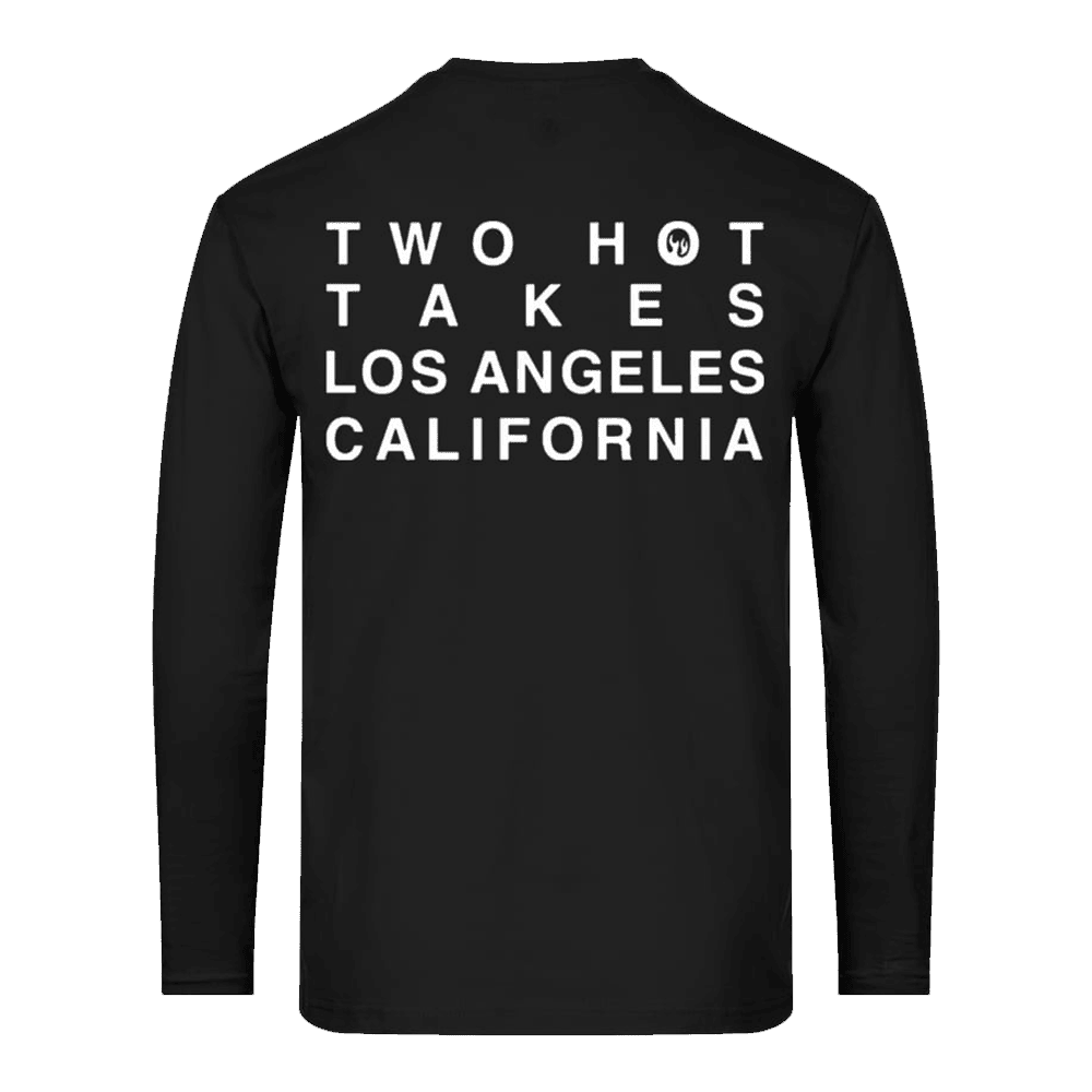 Two Hot Takes Merch Two Hot Takes Los Angeles California Long Sleeve Shirt Father's Day Gifts