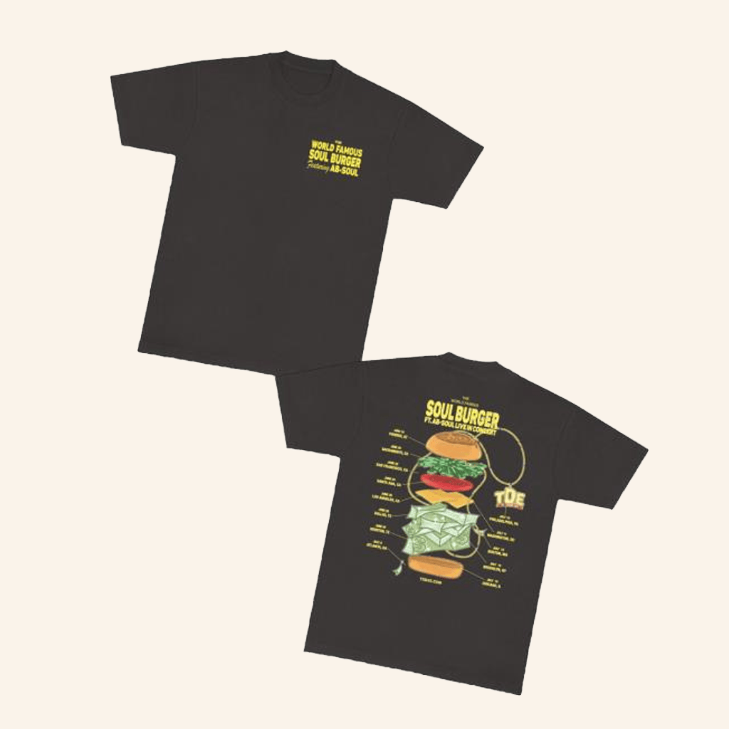 Txdxe Merch Soul Burger Tour T-Shirt Best Gifts For Friends Txdxe Merch Soul Burger Tour T-Shirt Best Gifts For Friends