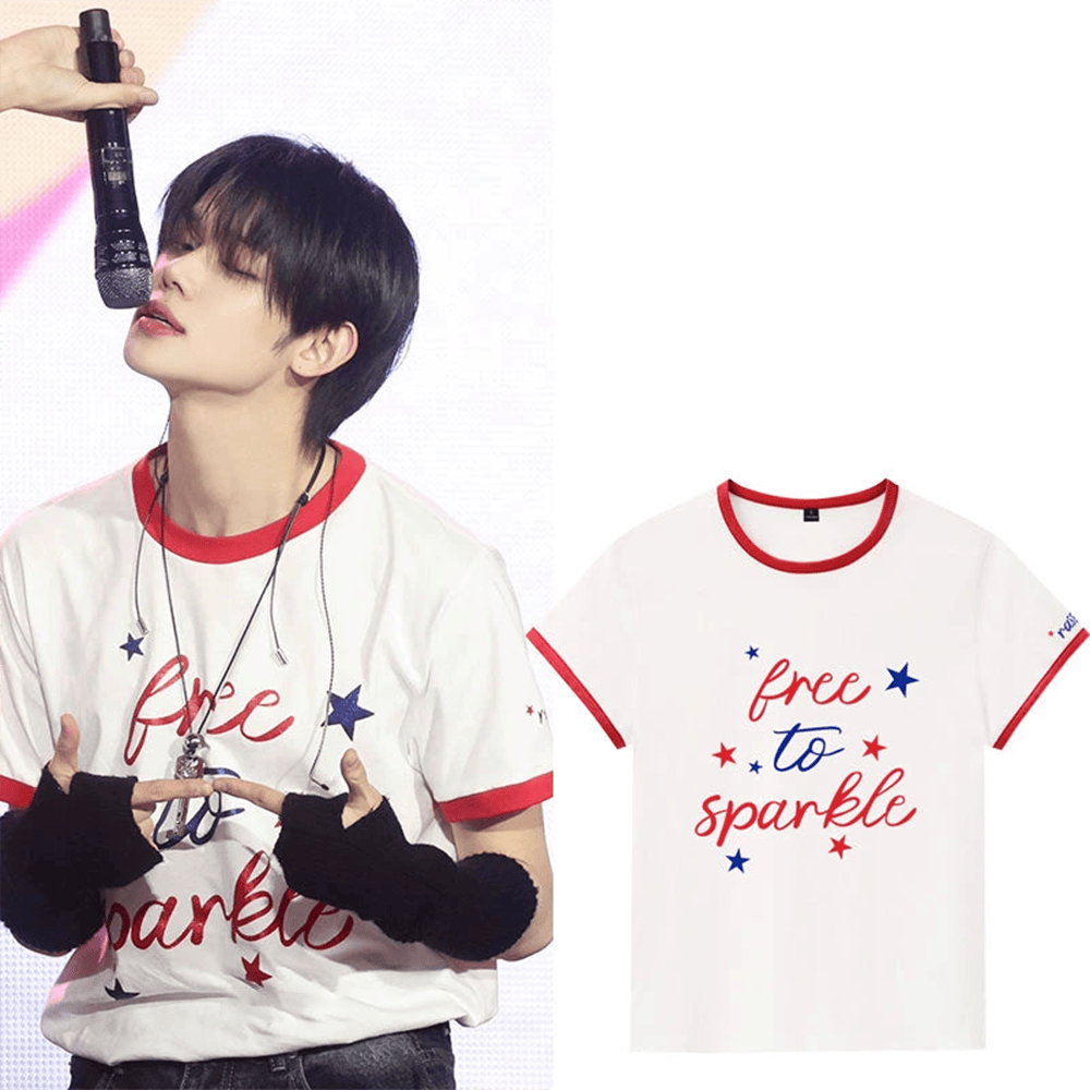 TXT Yeonjun Free To Sparkle T-Shirt Gifts For Girlfriend