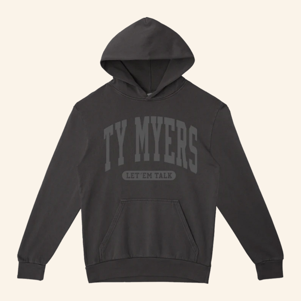 Ty Myers Merch Let Em Talk Hoodie Ty Myers Hoodie Gift Ideas For Music Lovers