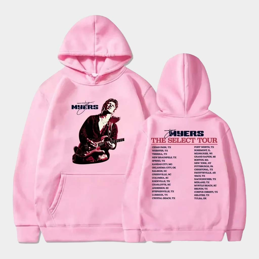 Ty Myers Merch The Select Album 2025 Tour Hoodie Ty Myers Hoodie Good Gifts For Sister