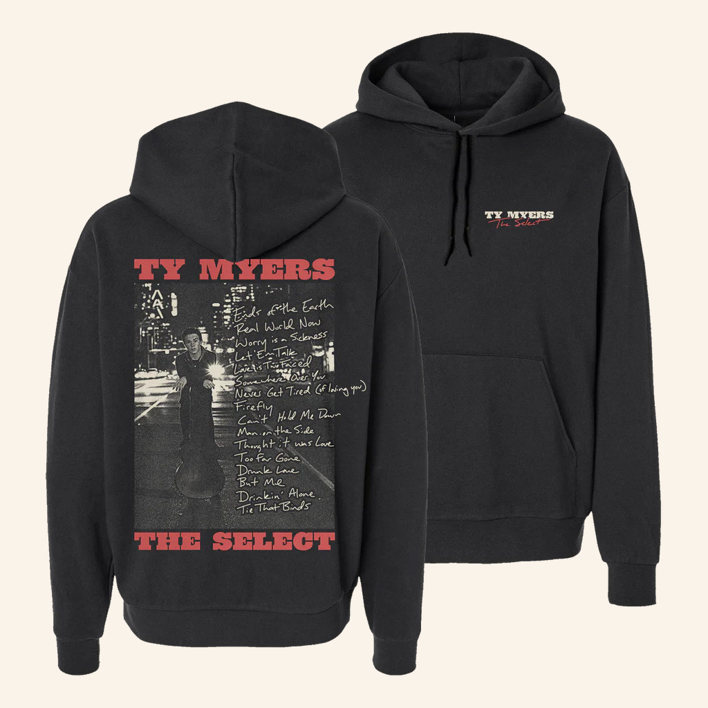 Ty Myers Merch The Select Album Hoodie Ty Myers Hoodie Presents For Music Lovers Ty Myers Merch The Select Album Hoodie Ty Myers Hoodie Presents For Music Lovers