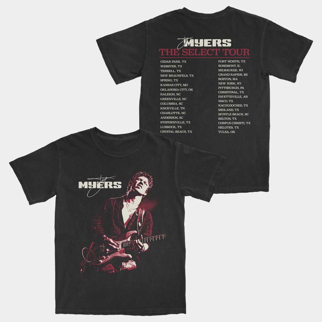 Ty Myers Merch The Select Tour Shirt Ty Myers T-Shirt Music Lover Gift Ideas For Brother