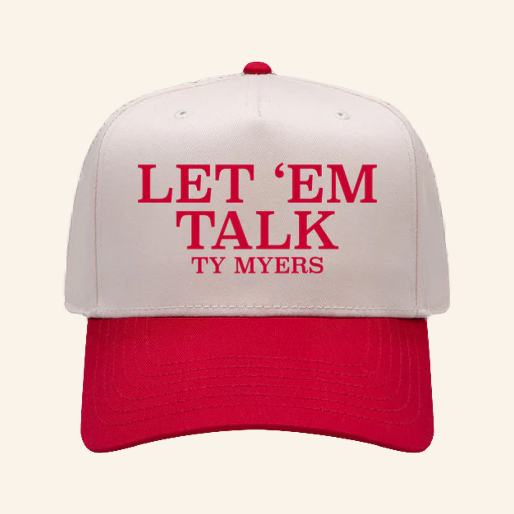 Ty Myers Merch Ty Myers Let Em Talk Hat Embroidered Music Lover Gifts For Him