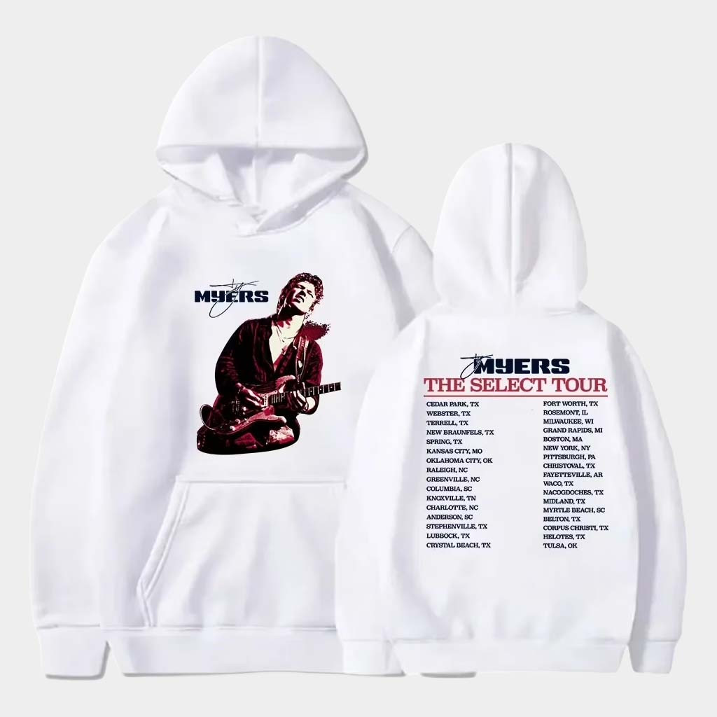 Ty Myers Merch Ty Myers The Select Album 2025 Tour Hoodie Birthday Gifts For Brother