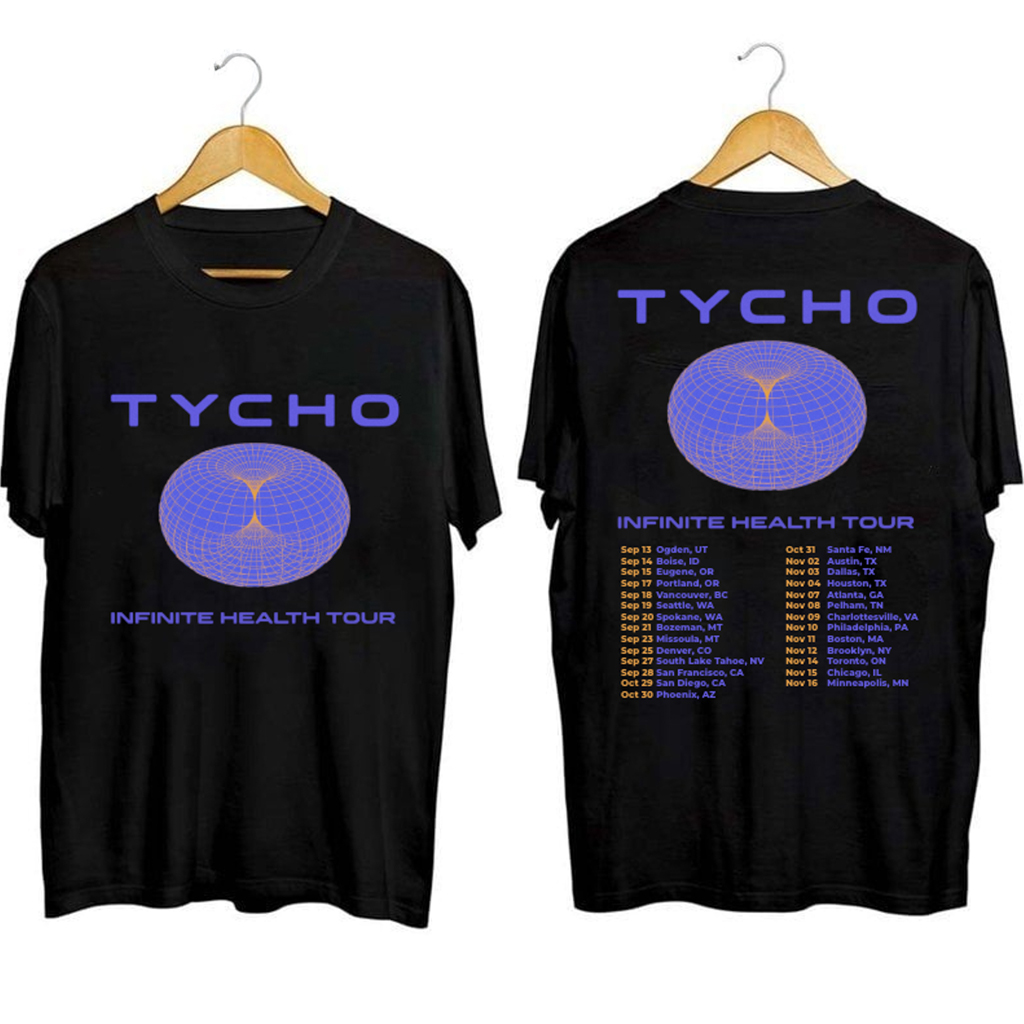 Tycho Infinite Health Tour Shirt Tycho Merch Gifts For Music Enthusiasts