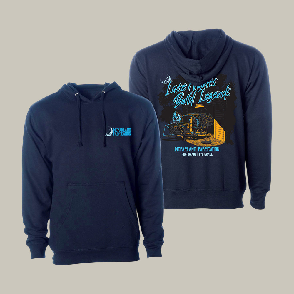 Tye Grade's Late Nights Build Legends Hoodie Cleetus McFarland Apparel Fan Gift For Husband