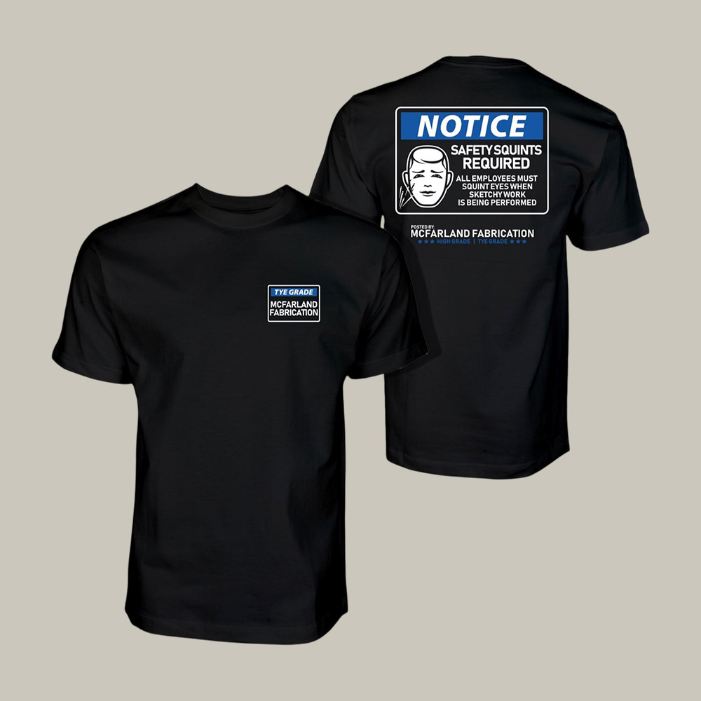 Tye's Fabrication Squints T-Shirt Cleetus McFarland Clothes Unique Gift For Girlfriend