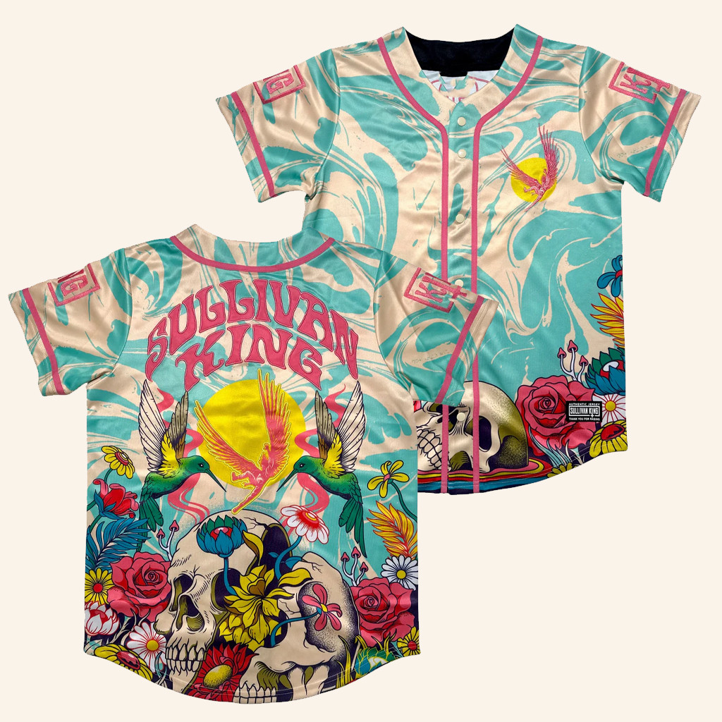 TYFR Apparel Merch Sullivan King Sullydelic Baseball Jersey Thank You For Raging Apparel Gift TYFR Apparel Merch Sullivan King Sullydelic Baseball Jersey Thank You For Raging Apparel Gift