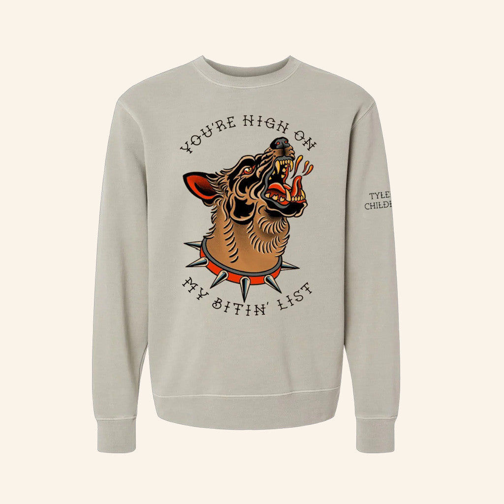 Tyler Childers Merch Bitin List Dog Sweatshirt Gifts For Him Tyler Childers Merch Bitin List Dog Sweatshirt Gifts For Him