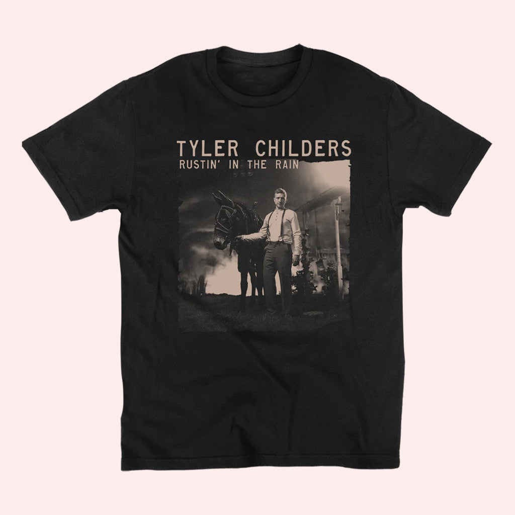 Tyler Childers Merch Black Rustin T-Shirt Gift Ideas For Husband Tyler Childers Merch Black Rustin T-Shirt Gift Ideas For Husband