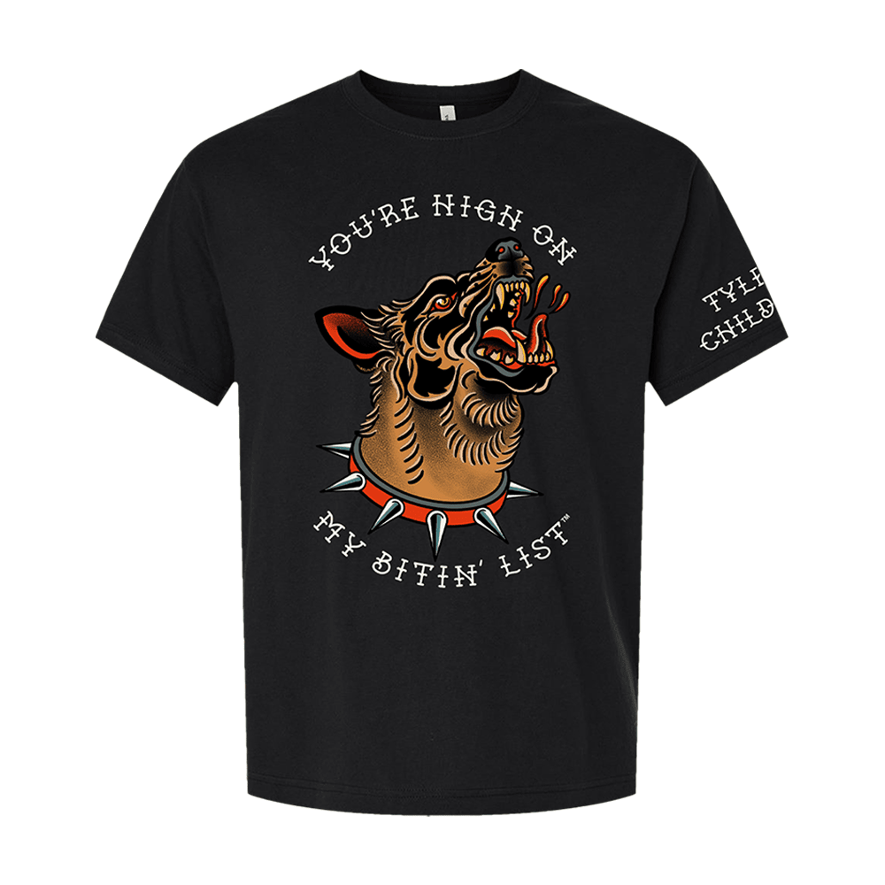 Tyler Childers Merch Dog You High On My Bitin List T-Shirt Country Music Shirt Gift For Him