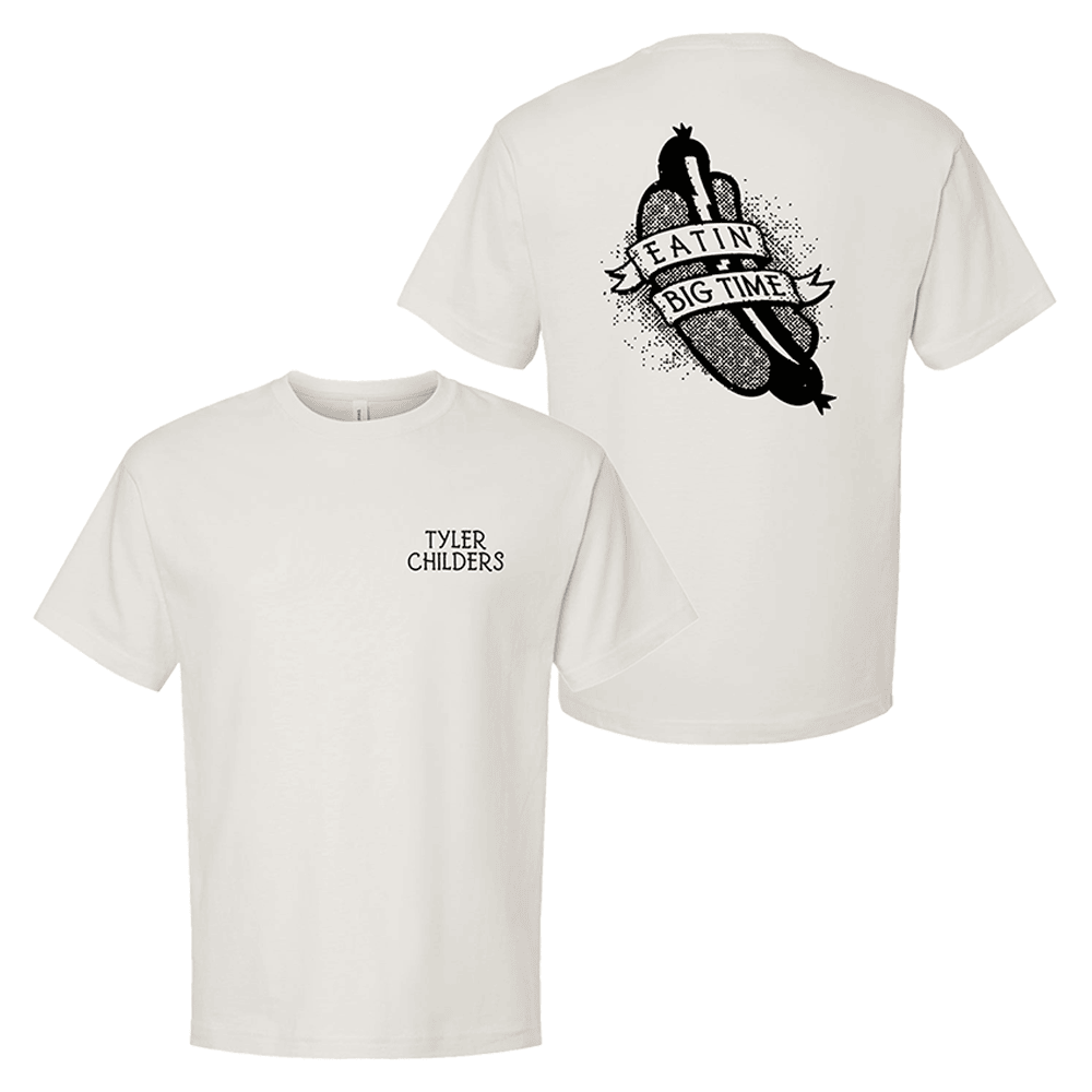 Tyler Childers Merch Eatin Big Time T-Shirt Country Music Shirt Gifts For Tyler Childers Fans