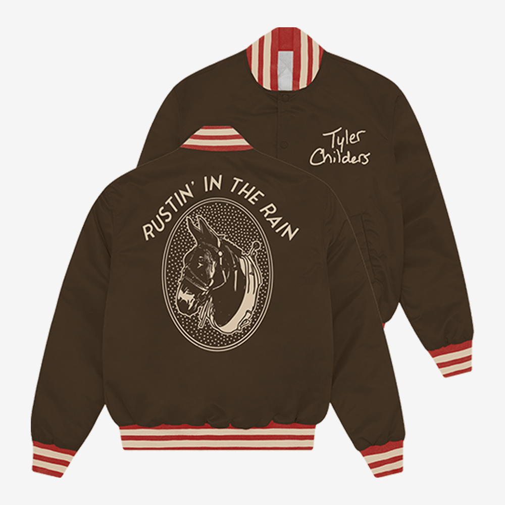 Tyler Childers Merch Horse Rustin In The Rain Bomber Jacket Tyler Childers Clothing Line Gifts