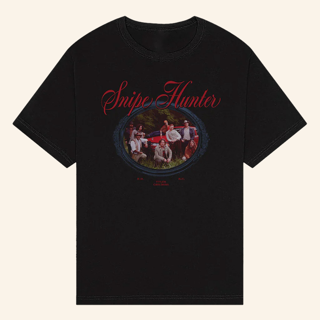 Tyler Childers Merch Snipe Hunter Band Photo Black T-Shirt Christmas Presents For Boyfriend