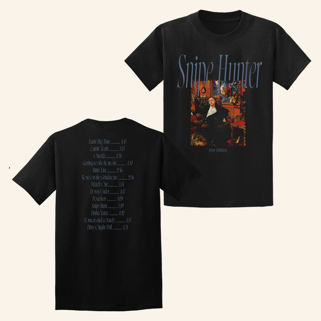 Tyler Childers Merch Snipe Hunter Tracklist T-Shirt Gifts For Dad Tyler Childers Merch Snipe Hunter Tracklist T-Shirt Gifts For Dad
