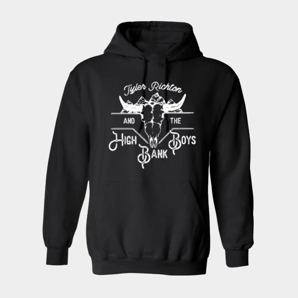 Tyler Richton And The High Bank Boys Merch Black Hoodie Birthday Gifts For Music Lovers-1 Tyler Richton And The High Bank Boys Merch Black Hoodie Birthday Gifts For Music Lovers-1