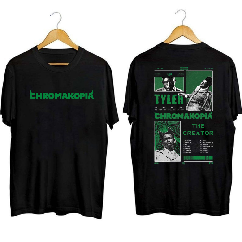 Tyler The Creator Chromakopia Album Shirt Fan Merch Best Gifts For Son Tyler The Creator Chromakopia Album Shirt Fan Merch Best Gifts For Son