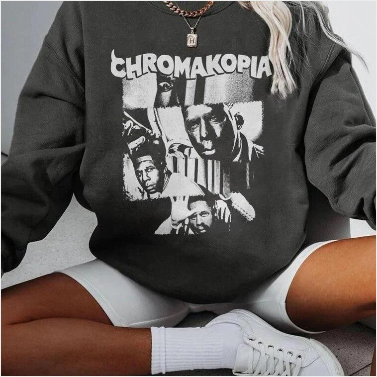 Tyler The Creator Chromakopia Vintage Sweatshirt S Gifts For Besties Merch Clothing