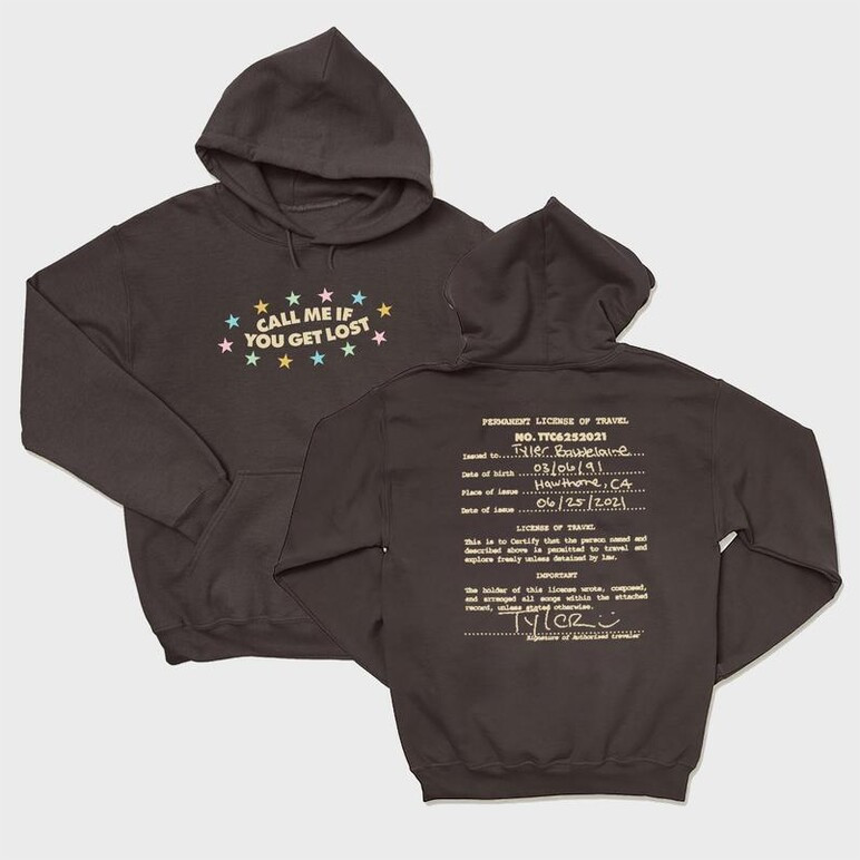 Tyler The Creator Cmiygl Tour Permanent License Of Travel Hoodie Chromakopia Tyler The Creator Hoodie Gifts For Her