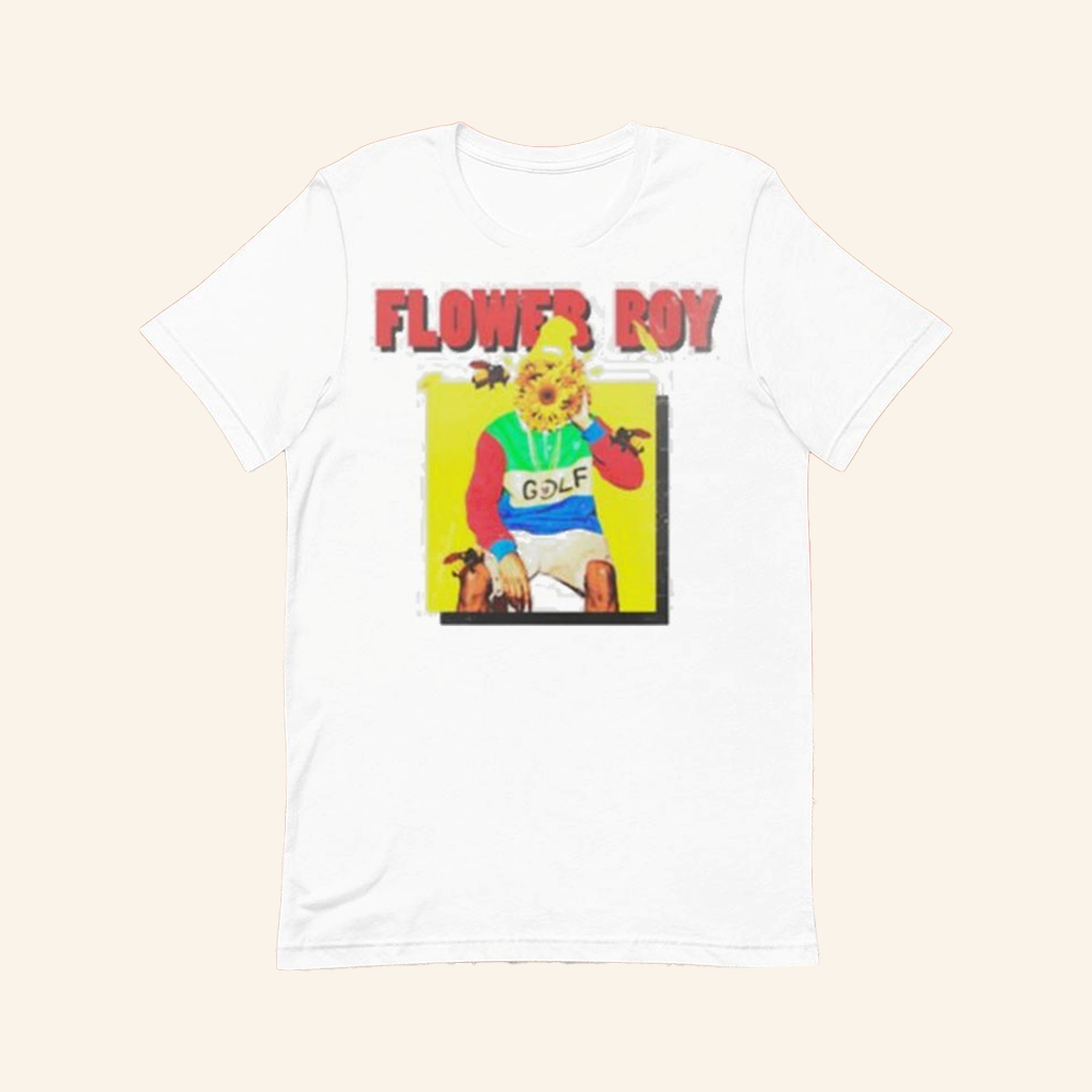 Tyler The Creator Flower Boy Wolf T-Shirt Tyler The Creator Merch Gifts For Rapper Fans