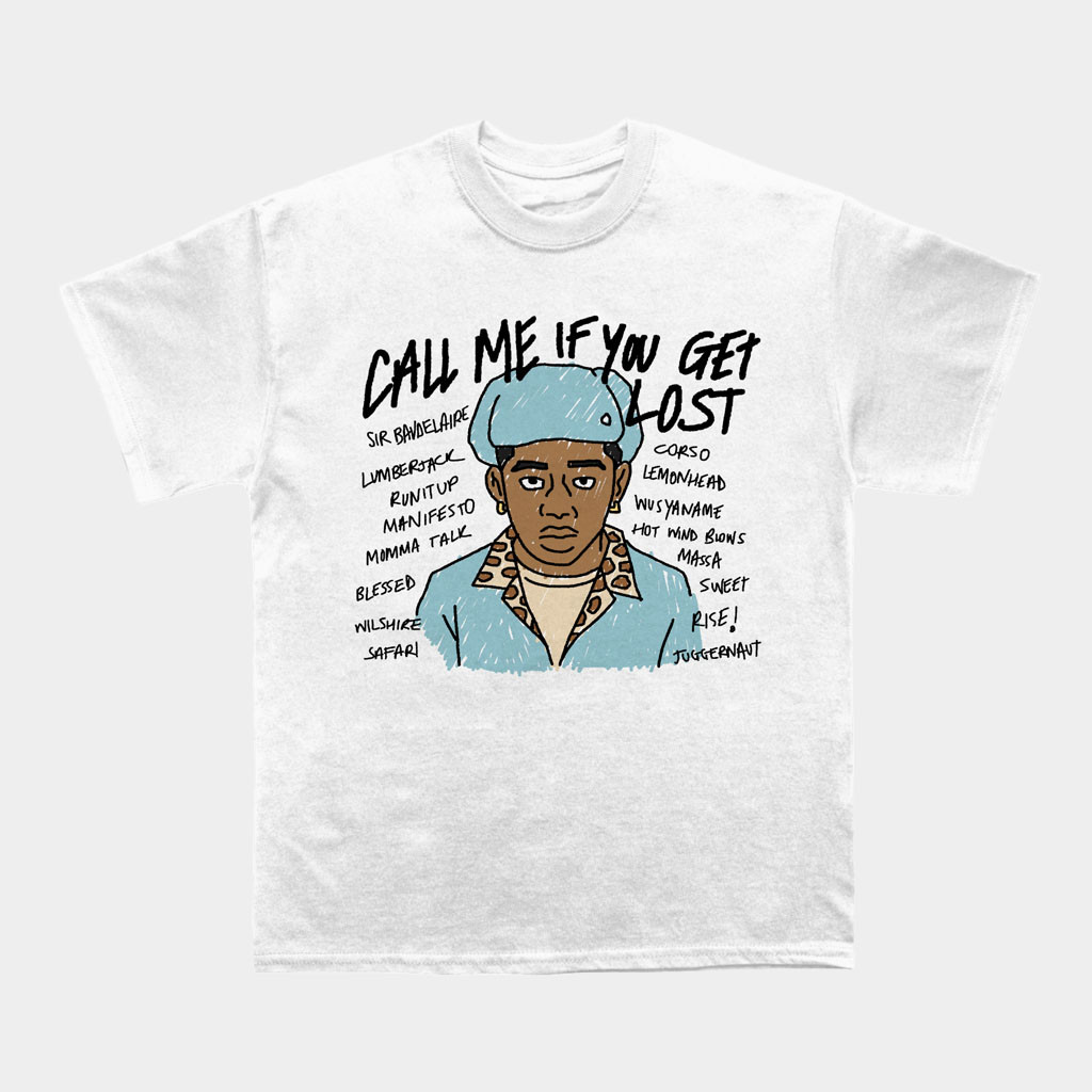 Tyler The Creator Merch 2026 CMIYGL Cartoon T-Shirt Golf Wang Merch Gifts For Friends Tyler The Creator Merch 2026 CMIYGL Cartoon T-Shirt Golf Wang Merch Gifts For Friends