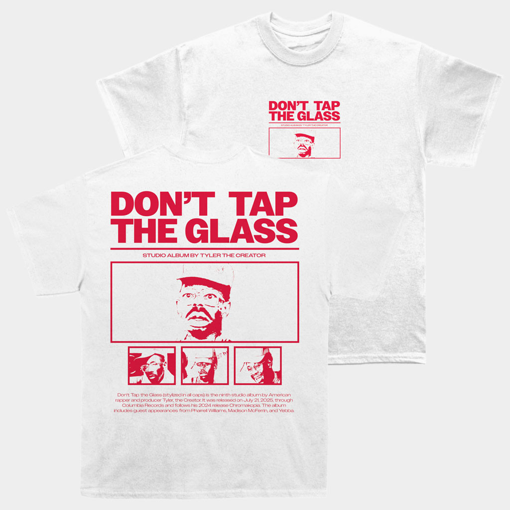 Tyler The Creator Merch 2026 Don't Tap The Glass Poster T-Shirt Golf Wang Merch Fans Gifts Tyler The Creator Merch 2026 Don't Tap The Glass Poster T-Shirt Golf Wang Merch Fans Gifts