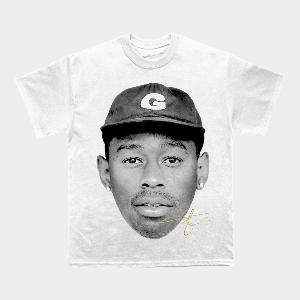 Tyler The Creator Merch 2026 Signature Face T-Shirt Golf Wang Merch Gifts For Hip Hop Lovers
