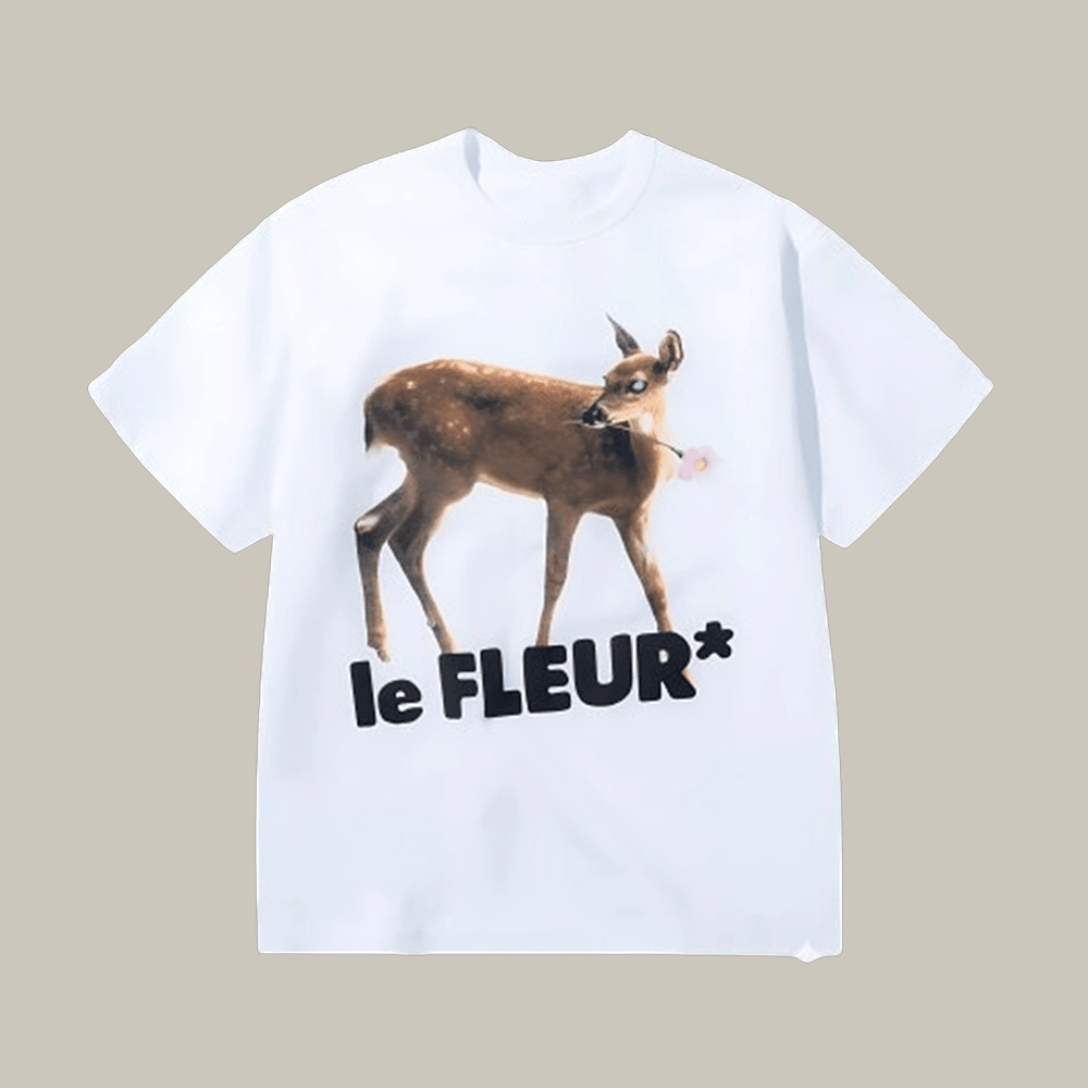 Tyler The Creator Merch Golf Le Fleur T-Shirt Deer Art Tyler The Creator Merch Gift For Fan