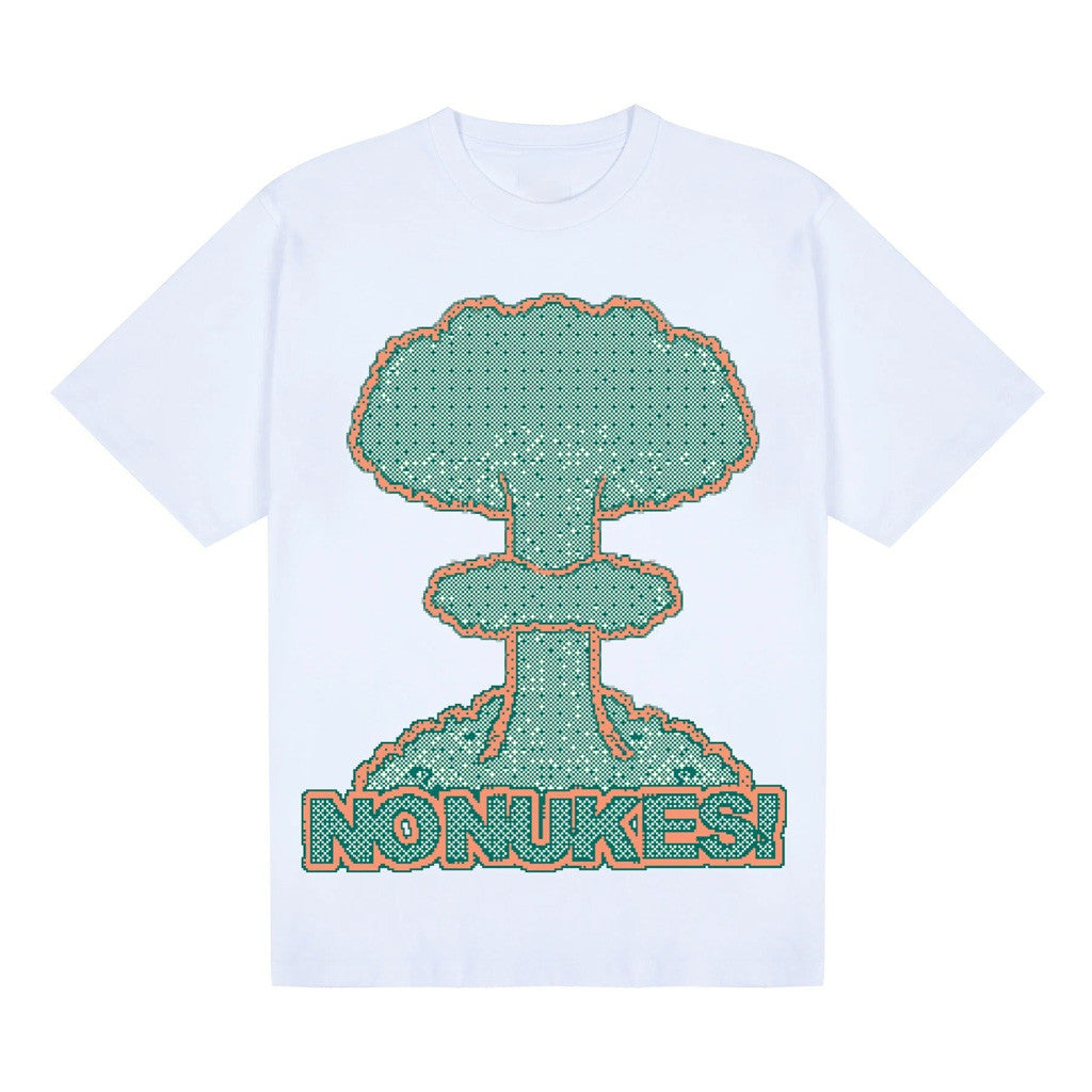 Tyler The Creator Merch No Nukes Pixel T-Shirt Golf Wang Merch Best Gifts For Boyfriend