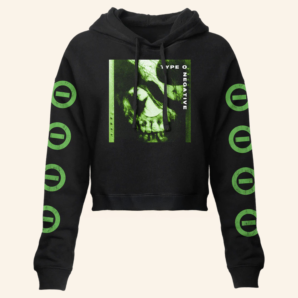 Type O Negative Merch Type O Cropped Hoodie Christmas Gifts For Girlfriend Type O Negative Merch Type O Cropped Hoodie Christmas Gifts For Girlfriend