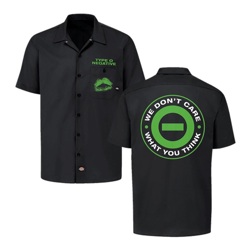 Type O Negative Merch We Don't Care Work Hawaiian Shirt Fathers Day Gifts For Husband