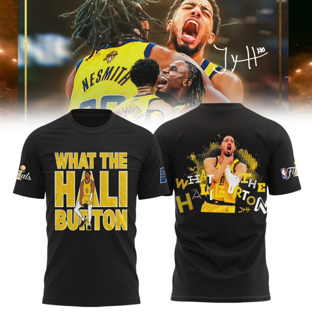 Tyrese Haliburton Choke What The Haliburton Shirt Basketball NBA Indiana Pacers Apparel